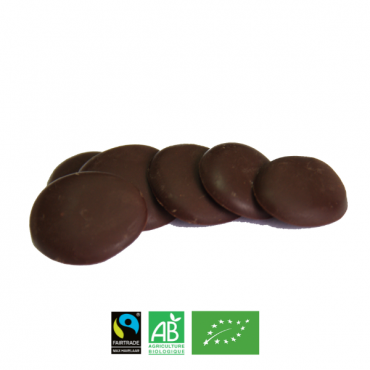 Palet de Chocolat Noir 56% Bio